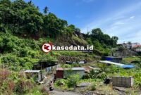 Pemukan warga di wilayah bekas galian C RT 12, Kelurahan Kalumata, Kota Ternate [Foto : sukarsi/kasedata]