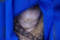 Bayi laki-laki saat ditemukan warga Kelurahan Kastela, Pulau Ternate [Foto : istimewa]