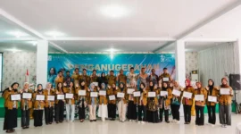 Penerima Beasiswa Harita Gemilang.