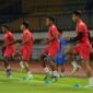 Sesi latihan skuad Malut United jalang laga melawan Persib Bandung [Foto : official malutunited]