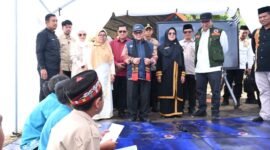 Menteri Pendidikan Dasar dan Menengah (Mendikdasmen), Abdul Mu’ti dan rombongan meninjau sejumlah infrastruktur layanan pendidikan pascabencana di Provinsi Aceh. || dok : Kasedata.id