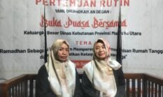 DWP Kehutanan Malut Gelar Bukber dan Santunan Sosial