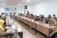 Forum Konsultasi Publik Rencana Kerja Pemerintah Daerah (RKPD) Kota Ternate Tahun 2027 yang digelar di Auditorium Bappelitbangda Kota Ternate