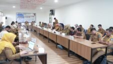 Forum Konsultasi Publik Rencana Kerja Pemerintah Daerah (RKPD) Kota Ternate Tahun 2027 yang digelar di Auditorium Bappelitbangda Kota Ternate