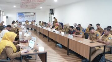 Forum Konsultasi Publik Rencana Kerja Pemerintah Daerah (RKPD) Kota Ternate Tahun 2027 yang digelar di Auditorium Bappelitbangda Kota Ternate