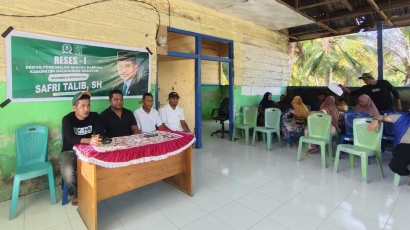 Kegiatan Reses Tahap I Tahun 2026 Safri Talib di Pulau Mandioli [Foto : ridal/kasedata]