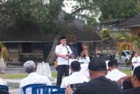 Program rabu menyapa bersama Wali Kota Ternate, M. Tauhid Soleman, di Benteng Oranje [Foto : ongky/kasedata]