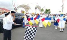 Meriah, Pawai Tahrib Sambut Ramadan di Halmahera Selatan