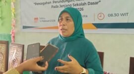 Staf Ahli Bidang Pendampingan dan Hukum UPTD PPA Kota Ternate, Nurdewa Safar [Foto : sukarsi/kasedata]