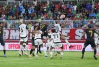 Laga Malut United melawan Persija Jakarta pada laga pekan ke-23 BRI Super League 2025–2026 yang berlangsung di Stadion Gelora Kie Raha [Foto : official malutunited]