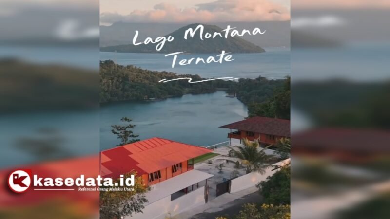 Vila, kafe, dan restoran Lago Montana di Kelurahan Fitu, Kota Ternate [dok : kasedata]