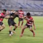 Laga Madura United vs Malut United yang berlangsung di Stadion Gelora Madura Ratu Pamelingan [Foto : official malutunited]