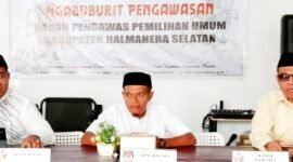 Ketua KPU Kabupaten Halmahera Selatan, Tabrid S. Thalib