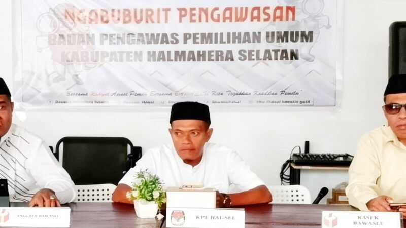 Ketua KPU Kabupaten Halmahera Selatan, Tabrid S. Thalib