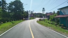 Salah satu ruas jalan yang dikerjkan BPJN Malut meliputi ruas Kao–Boso–Sidangoli–Sp Dodinga–Bobaneigo–Ekor [dok : kasedata]