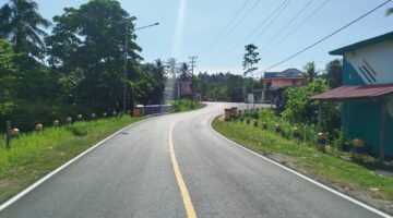 Salah satu ruas jalan yang dikerjkan BPJN Malut meliputi ruas Kao–Boso–Sidangoli–Sp Dodinga–Bobaneigo–Ekor [dok : kasedata]