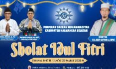 Muhammadiyah Halsel Salat Idul Fitri 20 Maret di Desa Tembal