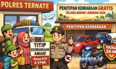 Mudik Lebaran, Polres Ternate Siapkan Titip Kendaraan
