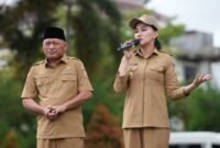 Gubernur Maluku Utara, Sherly Tjoanda Laos dan Wakil Gubernur Sarbin Sehe. || dok : Ilham/Kasedata