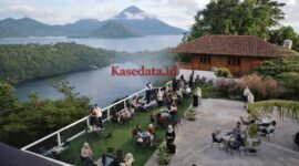 Suasana Vila Lago Montana yang ramai dikunjungi. || dok : Kasedata