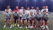 Squad IKA PMII Malut usai tampil memukau dibabak 8 besar sampai final dalam turnamen ANSOR Cup Tahun 2026. || dok : Ilham/Kasedata