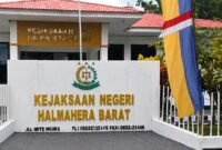 Kantor Kejaksaan Negeri (Kejari) Halmahera Barat. || dok : iiN/Kasedata