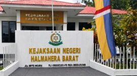 Kantor Kejaksaan Negeri (Kejari) Halmahera Barat. || dok : iiN/Kasedata
