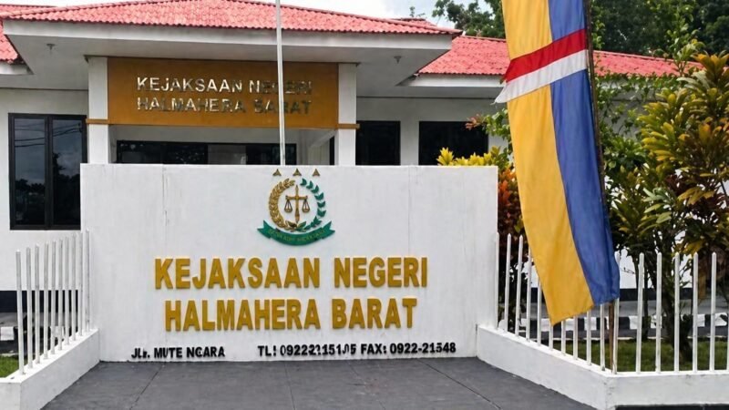 Kantor Kejaksaan Negeri (Kejari) Halmahera Barat. || dok : iiN/Kasedata