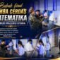 Kepala Dinas Pendidikan dan Kebudayaan Maluku Utara, Abubakar Abdullah memantau 10 pelajar SMA menjalani babak final lomba cerdas Matematika. || dok : Ilham/Kasedata