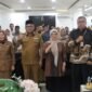Sekda Maluku Utara, Drs. Syamsudin A. Kadir usai membuka Rapat Koordinasi Daerah (Rakorda) P3A Tahun 2026. || dok : Adpim Malut