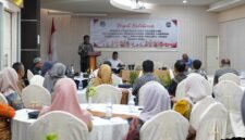 Kadri Laetje mewakili Gubernur Malut Sherly Tjoanda membuka kegiatan Rapat Koordinasi Teknis (Rakornis) Persiapan dan Mekanisme Pelaksanaan Pengukuran Indeks Harmoni Indonesia (IHaI) 2026. || dok : Ilham/Kasedata