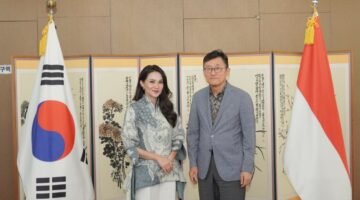 Gubernur Maluku Utara Sherly Tjoanda temui Duta Besar Republik Korea untuk Indonesia, Y.M. Yoon Soon-gu, di Kantor Kedutaan Besar Republik Korea, Jakarta. || dok : Humas/Adpim Malut