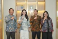 Gubernur Maluku Utara, Sherly Tjoanda usai bertemu Direktorat Jenderal Badan Peradilan Militer dan Peradilan Tata Usaha Negara di Jakarta. || dok : Humas/Adpim Malut