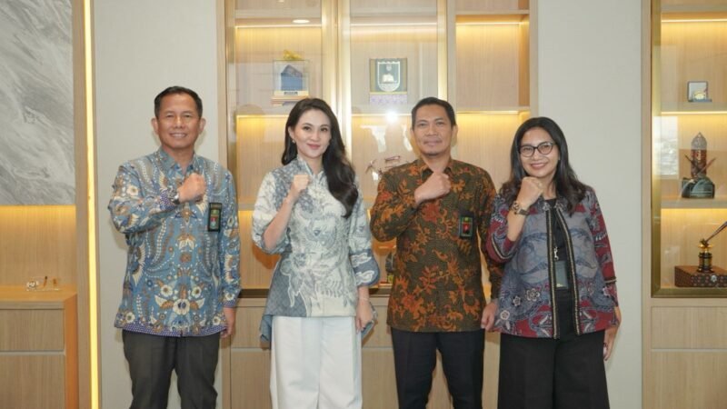 Gubernur Maluku Utara, Sherly Tjoanda usai bertemu Direktorat Jenderal Badan Peradilan Militer dan Peradilan Tata Usaha Negara di Jakarta. || dok : Humas/Adpim Malut