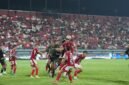 Laga Bali United melawan Malut United yang berlangsung di Stadion Kapten I Wayan Dipta 