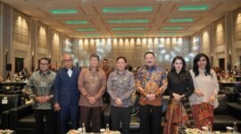 Gubernur Maluku Utara, Sherly Tjoanda menghadiri sekaligus mengapresiasi jajaran kejaksaan dalam ajang Jaga Desa Awards 2026 yang digelar di Ballroom Fairmont Hotel, di Jakarta. || dok : Humas/Adpim Malut