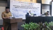 Sekda Maluku Utara, Samsuddin A. Kadir dalam acara FGD antara Pertamina Patra Niaga dan Pemprov Malut bersama para pemangku kepentingan lintas sektor. || dok : Ilham/Kasedata
