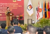 Gubernur Maluku Utara, Sherly Tjoanda dalam kegiatan peresmian (launching) kantor baru KPU Maluku Utara. || dok : Humas/Adpim Malut