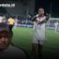 Iqbal Alhadar/Selebrasi Pemain Malut United David Da Silva