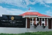 Kantor Pengadilan Negeri Labuha Kelas II [Foto : istimewa]