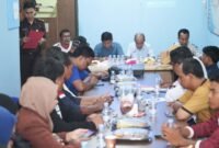 Sosialisasi pendampingan hukum tentang Laporan Pertanggungjawaban yang berlangsung di Kantor KONI Kota Ternate [dok : kasedata]