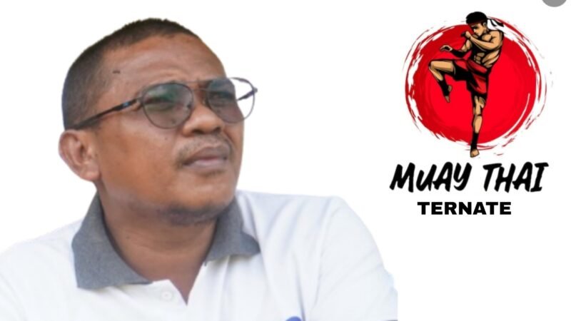 Ketua Umum KONI Kota Ternate, Faujan A. Pinang/Ilustrasi logo Muaythai Ternate [dok : kasedata]
