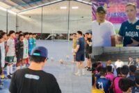 Talent Detection Futsal U-17 Road to Spain 2026 yang berlangsung di Lapangan Futsal Jati, Kota Ternate [Foto : kasedata]