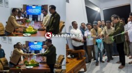 Peresmian sekretariat PERHAPI Maluku Utara oleh Wakil Ketua Umum, Ir. Resvani [dok : kasedata]