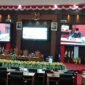 Suasana rapat paripurna pembahasan Laporan Keterangan Pertanggungjawaban (LKPJ) Gubernur Malut Tahun Anggaran 2025. || dok : Ilham/Kasedata
