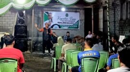Jaring aspirasi anggota DPRD Maluku Utara, Muhajirin Bailussy di Kelurahan Kalumata, Kecamatan Ternate Selatan. || dok : Ilham/Kasedata