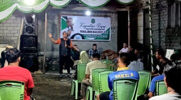 Jaring aspirasi anggota DPRD Maluku Utara, Muhajirin Bailussy di Kelurahan Kalumata, Kecamatan Ternate Selatan. || dok : Ilham/Kasedata