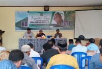 Reses Anggota DPRD Maluku Utara, Muhajirin Bailussy di Pulau Moti. || dok : Ilham/Kasedata