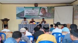 Reses Anggota DPRD Maluku Utara, Muhajirin Bailussy di Pulau Moti. || dok : Ilham/Kasedata