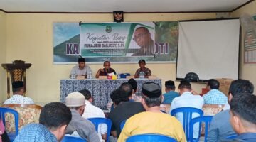 Reses Anggota DPRD Maluku Utara, Muhajirin Bailussy di Pulau Moti. || dok : Ilham/Kasedata